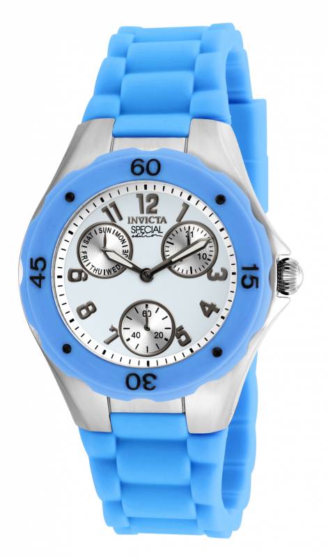 Invicta Women's 18795 Angel Quartz Chronograph White Dial Watch