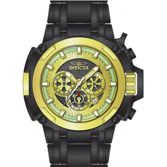 Invicta Men's 49774 Coalition Forces Quartz VD53 Gold, Light Grey Dial Watch