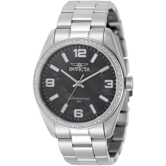 Invicta Women's 50134 Specialty Quartz PC21 Black Dial Watch