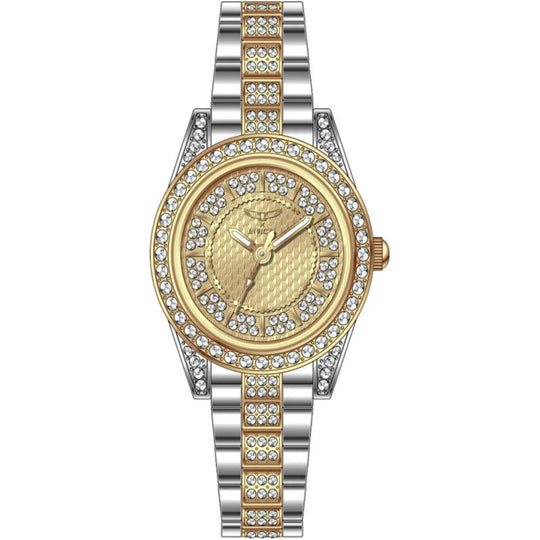 Invicta Women's 69064 Wildflower Quartz PC21S Gold Dial Watch