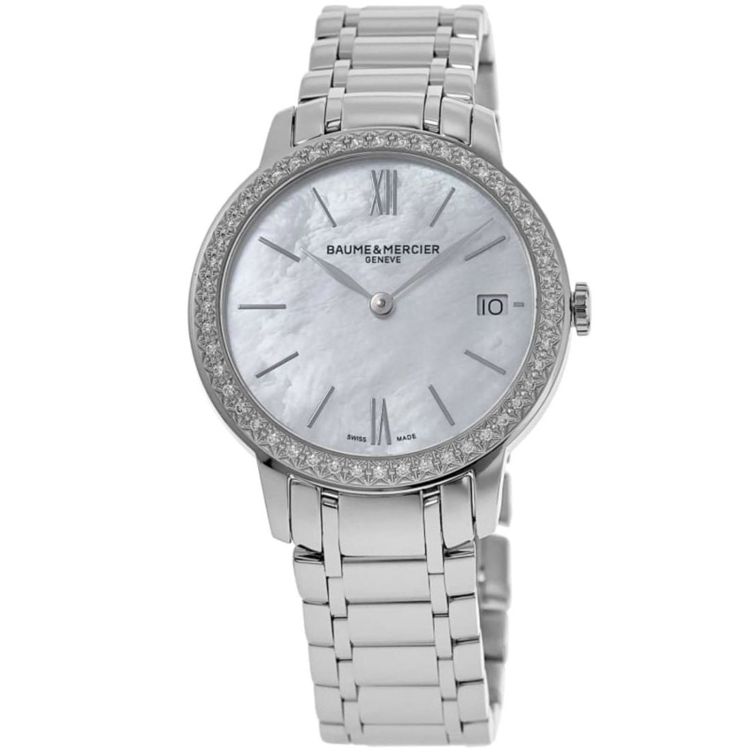 Alpina Seastrong Diver Comtesse Women's Silver-tone Bracelet Quartz Watch - AL-240MPN2VC6B