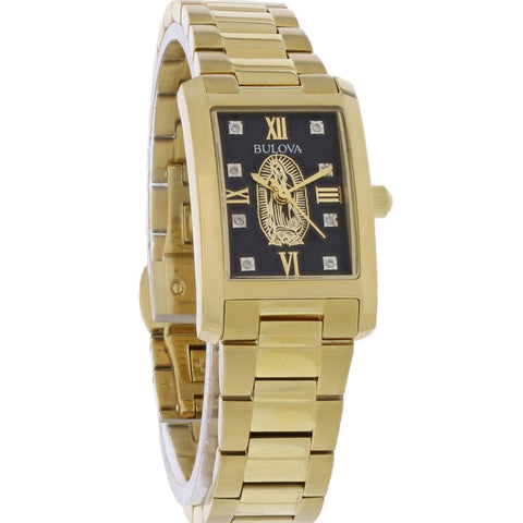 Bulova Women's Gold-tone Bracelet Quartz Watch - 97P169