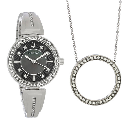 Bulova Women's Silver-tone Bracelet Quartz Watch - 96X152