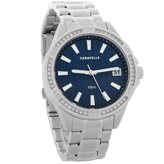 Bulova Caravelle  Women's Silver-tone Bracelet Quartz Watch - 43M122