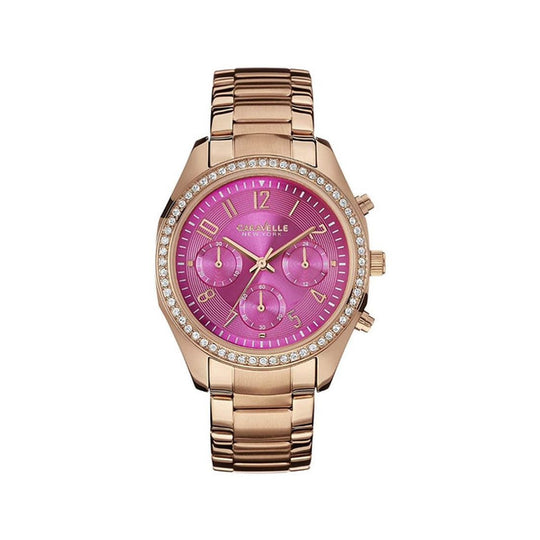 Caravelle New York by Bulova Women's Rose Gold-tone Bracelet Quartz Watch - 44L166