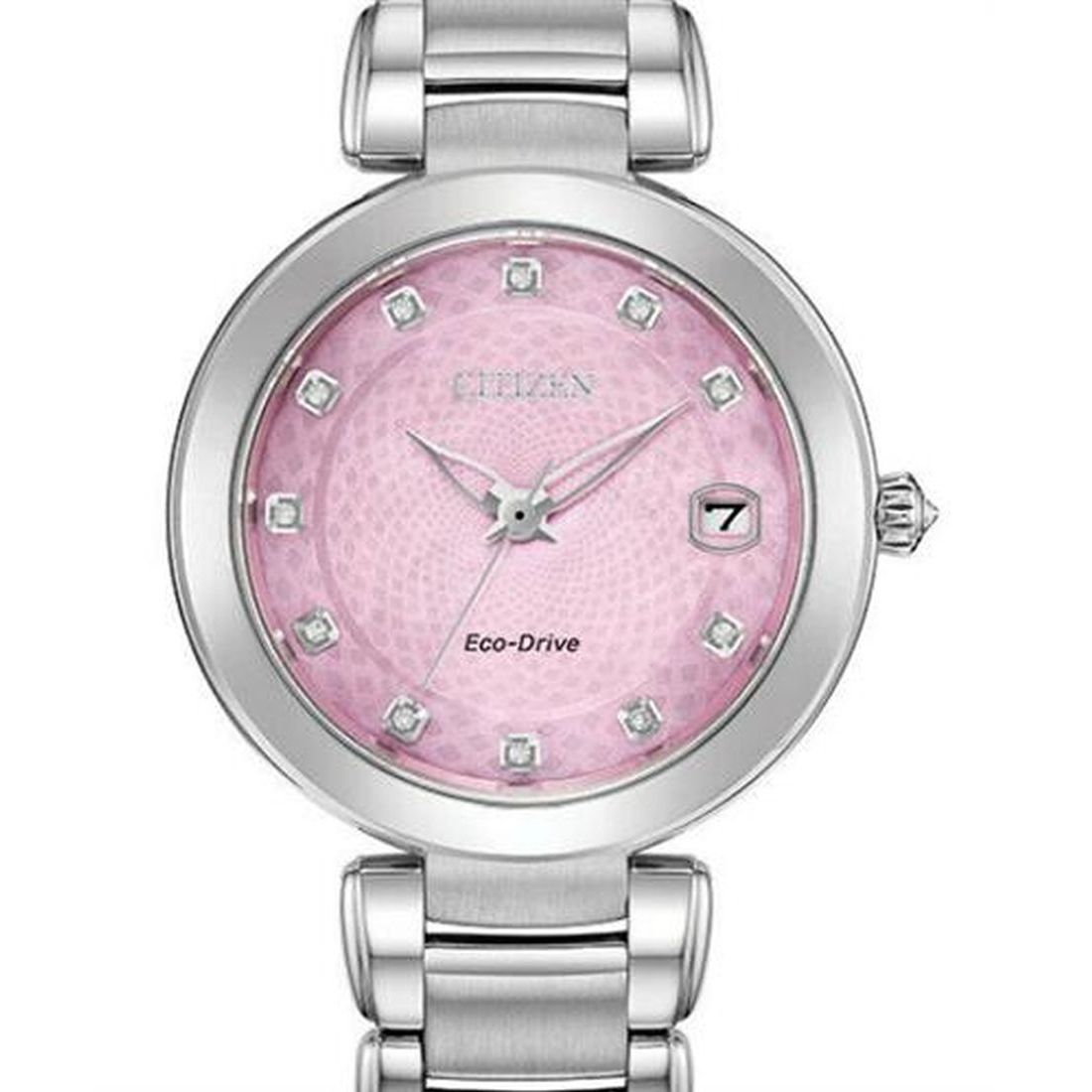 Citizen Signature Collection Women's Silver-tone Bracelet Quartz Watch - EO1110-53Y