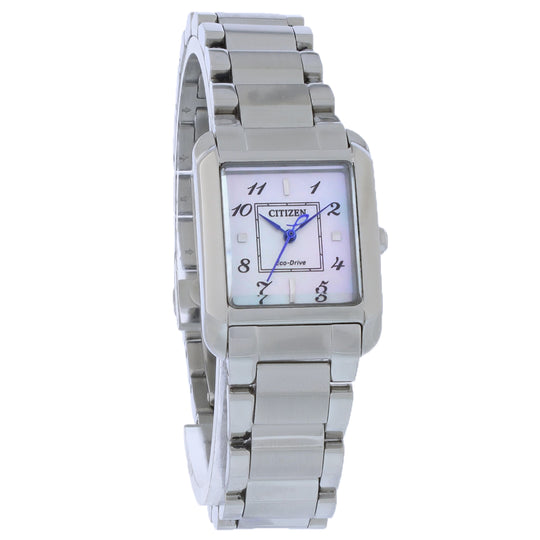 Citizen Bianca Women's Silver-tone Bracelet Quartz Watch - EW5600-52D