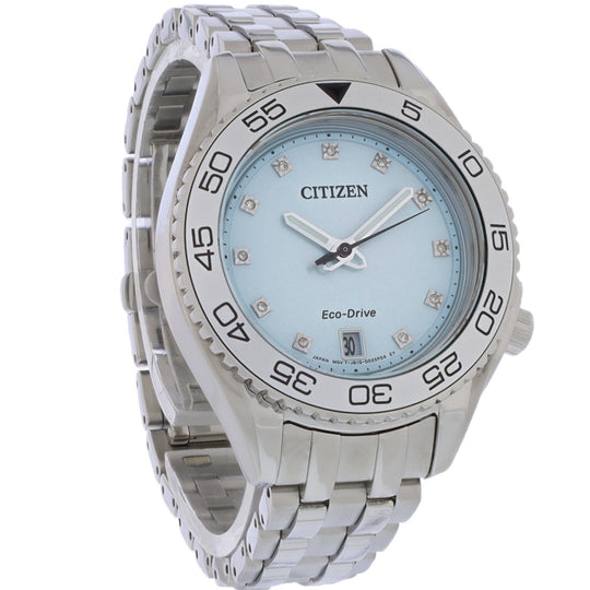Citizen Carson Women's Silver-tone Bracelet Quartz Watch - FE6161-54L