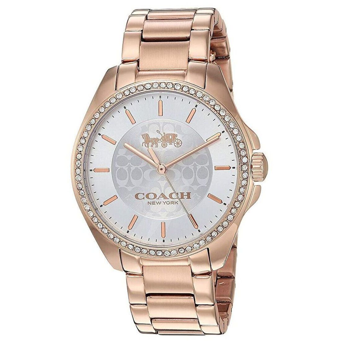 Coach Tristen Women's Rose Gold-tone Bracelet Quartz Watch - 14503138