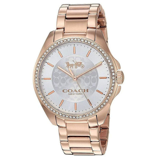 Coach Tristen Women's Rose Gold-tone Bracelet Quartz Watch - 14503138