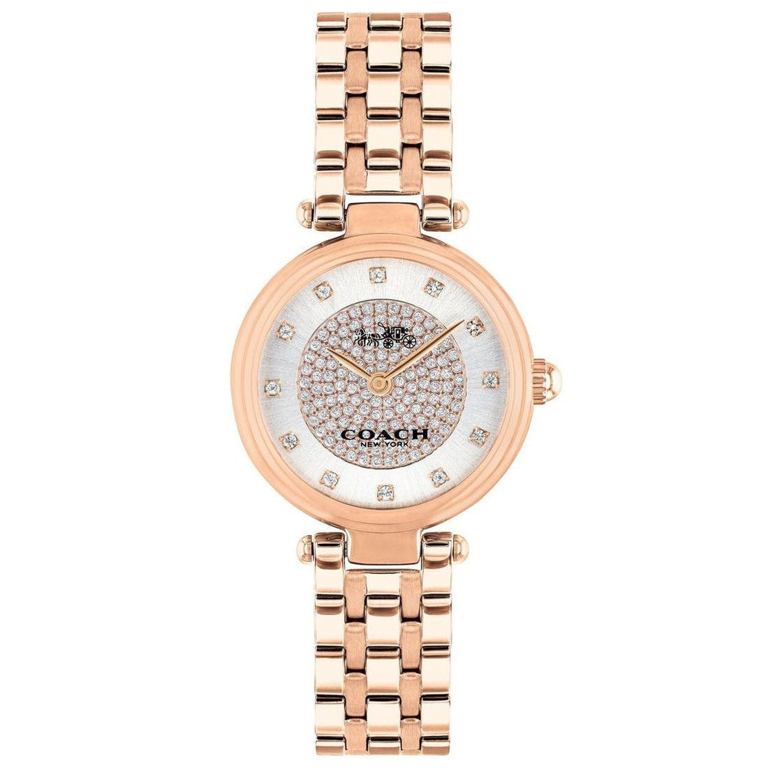 Coach Park Women's Rose Gold-tone Bracelet Quartz Watch - 14503735