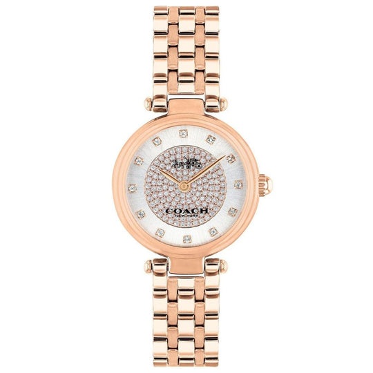 Coach Park Women's Rose Gold-tone Bracelet Quartz Watch - 14503735