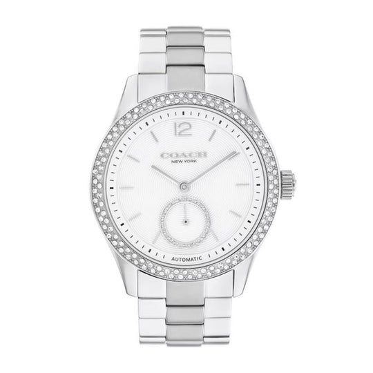 Coach Brooks Women's Silver-tone Bracelet Quartz Watch - 14504526