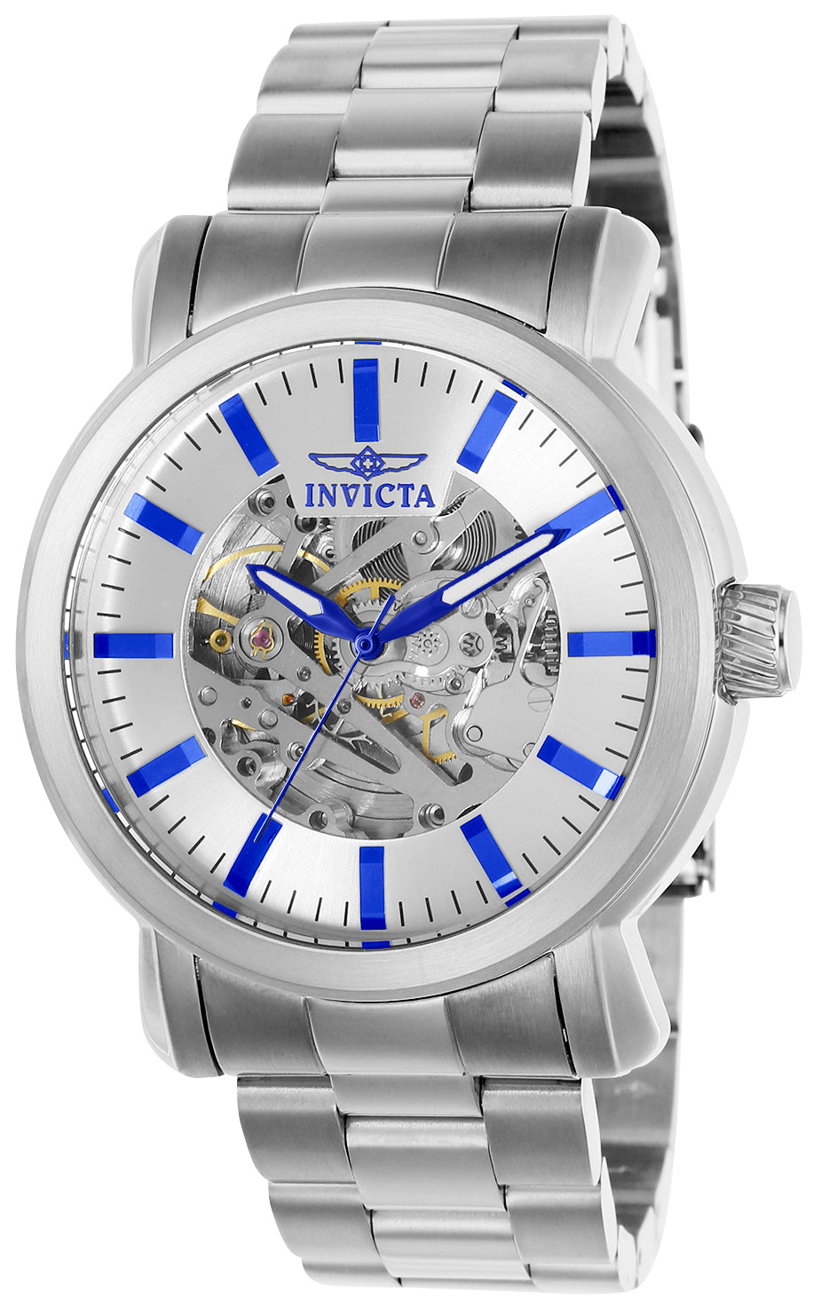 Invicta Men's 22573 Vintage  Automatic 3 Hand Silver Dial Watch