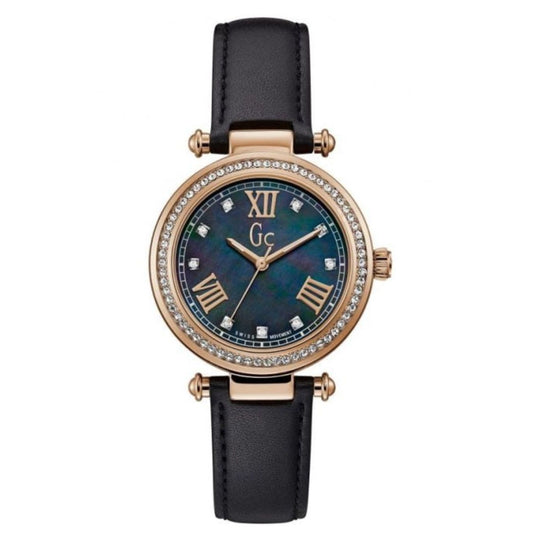 Guess Women's Black Strap Quartz Watch - Y46005L2MF
