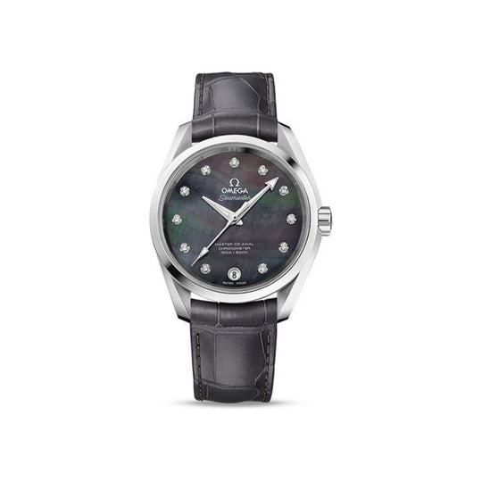 Omega Seamaster Aqua Terra 150M Women's Gray Mother-of-Pearl Dial Automatic Watch 231.13.39.21.57.001