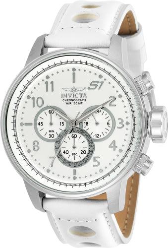 Invicta Men's 24083 S1 Rally  Quartz Chronograph White Dial Watch