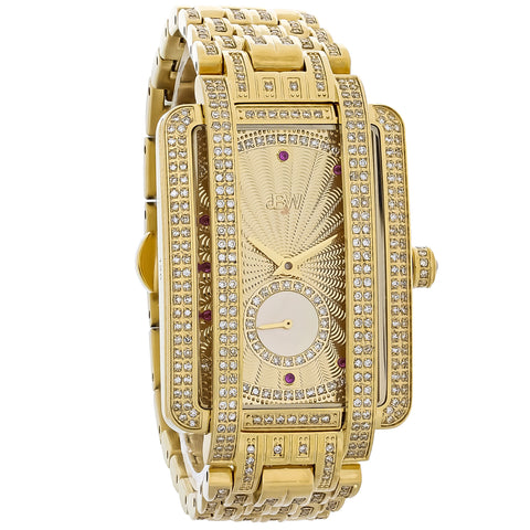 JBW Platinum Series Women's 18kt Gold-plated Bracelet Quartz Watch - PS505A