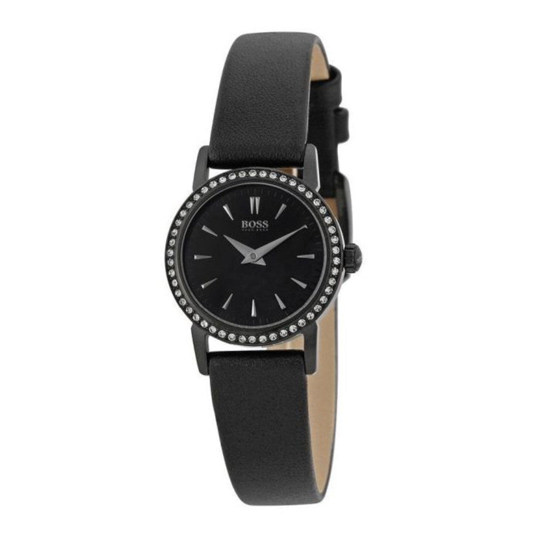 Hugo Boss Mini Ultra Slim Women's Black Strap Quartz Watch - 1502357