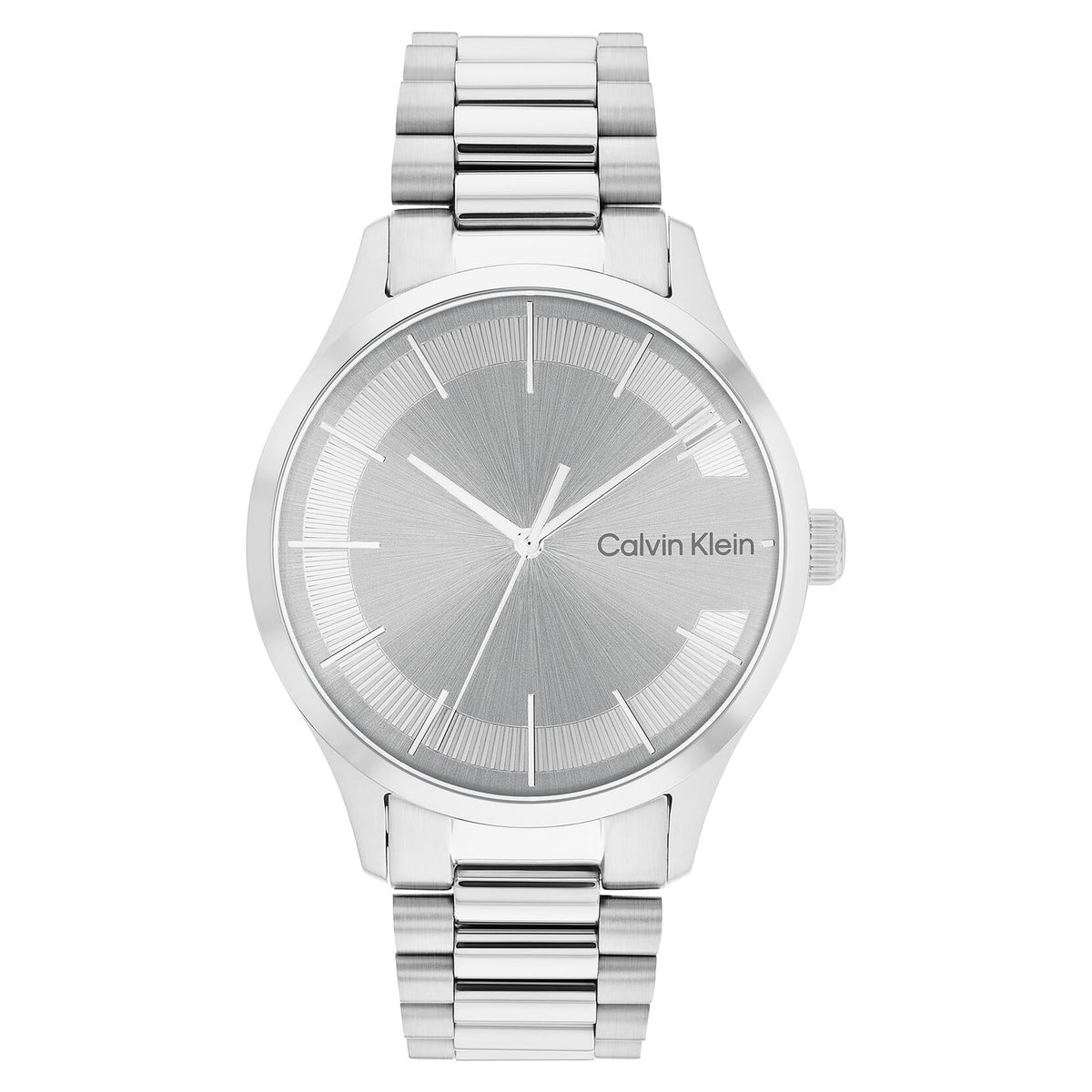 Calvin Klein Iconic Bracelet Adult Silver Bracelet Quartz Watch - 25200036
