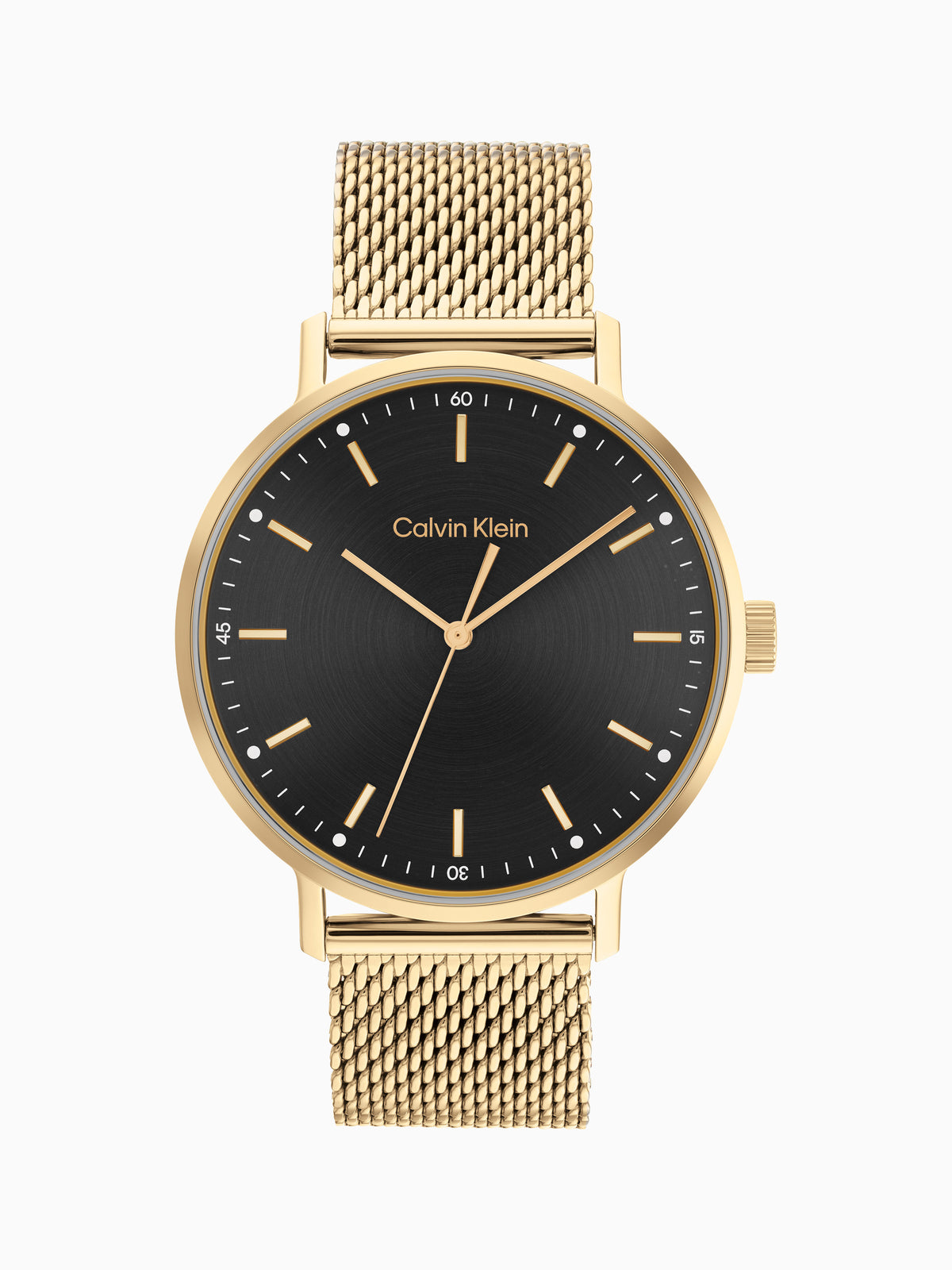 Calvin Klein Modern Collection Men's Gold Bracelet Quartz Watch - 25200049