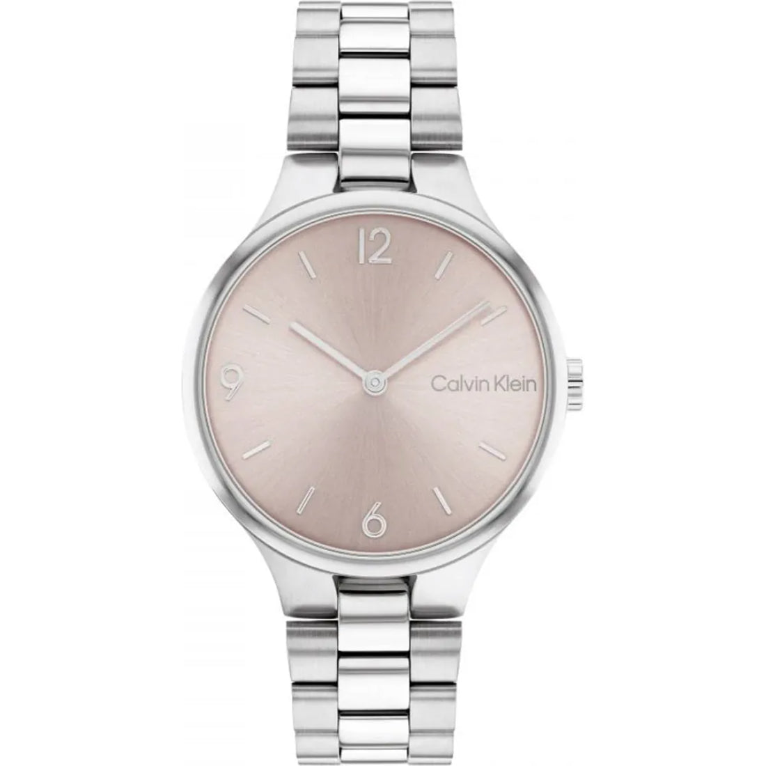 Calvin Klein Linked Collection Women's Silver Bracelet Quartz Watch - 25200129