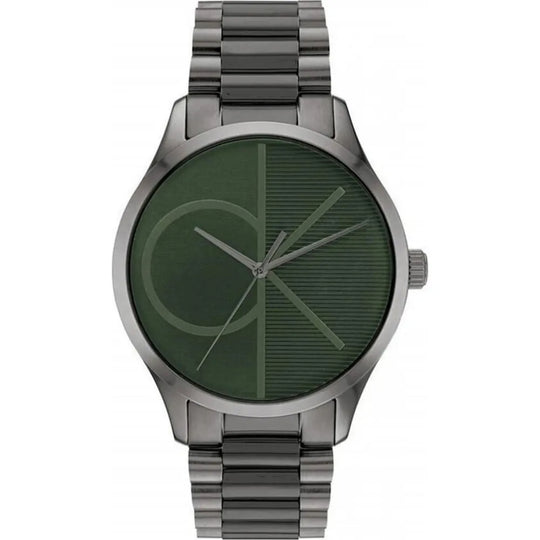 Calvin Klein CK Iconic Adult Anthracite Bracelet Quartz Watch - 25200164