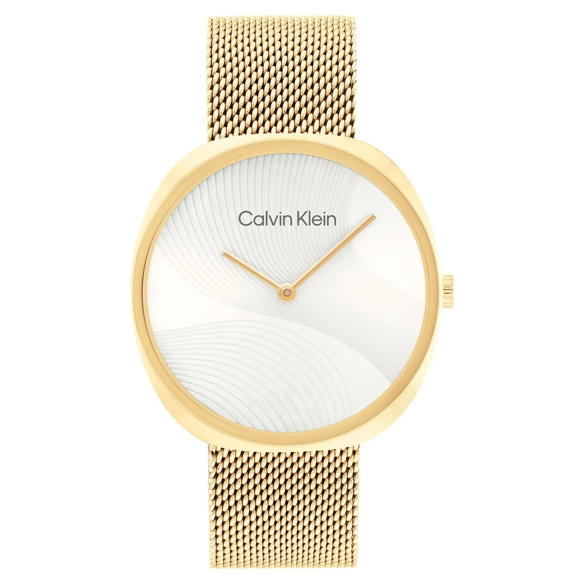 Calvin Klein Sculpt Collection Women's Silver Bracelet Quartz Watch - 25200246