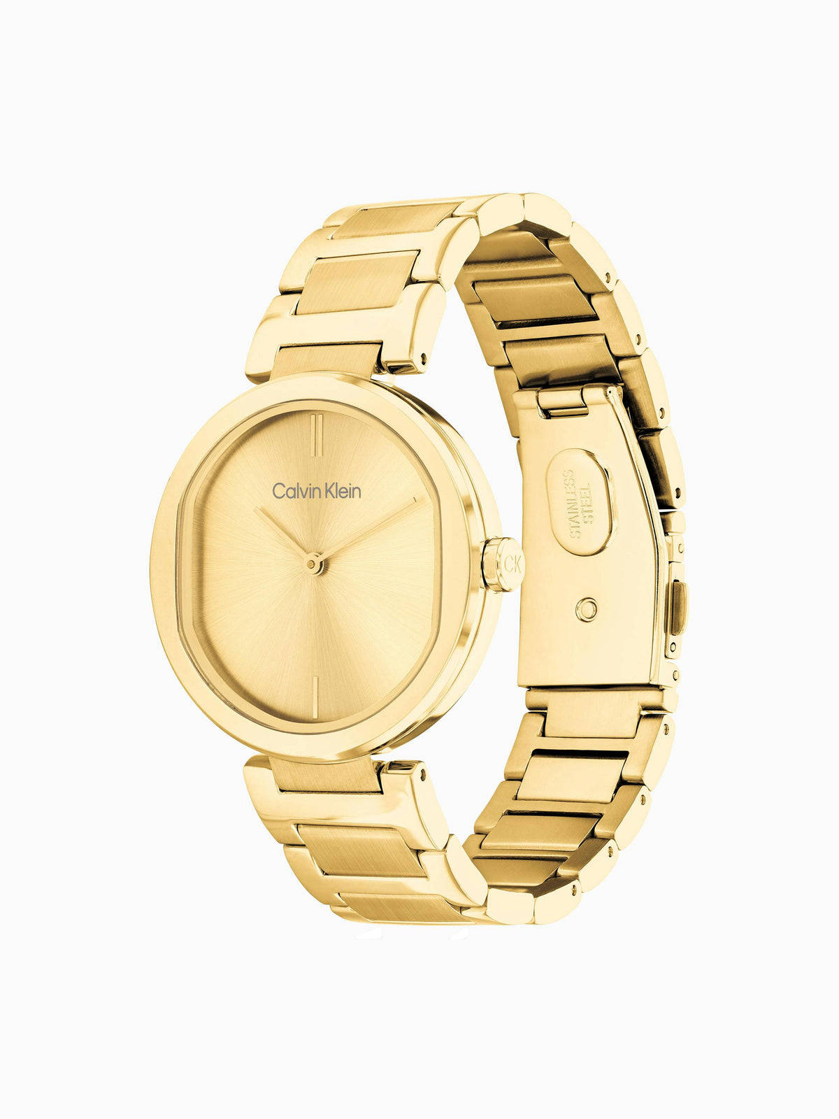 Calvin Klein Sensation Women's Gold-tone Bracelet Quartz Watch - 25200252