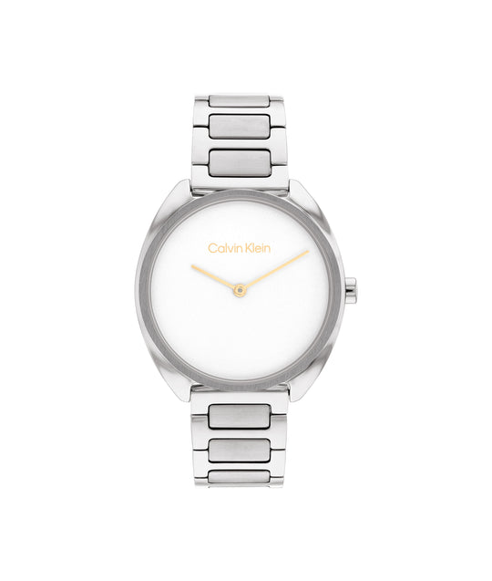 Calvin Klein Adorn Women's Silver Bracelet Quartz Watch - 25200275