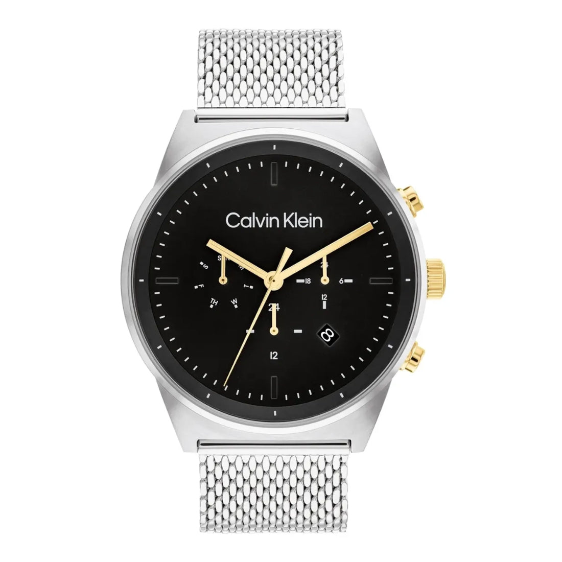 Calvin Klein Impressive Men's Silver Bracelet Quartz Watch - 25200296