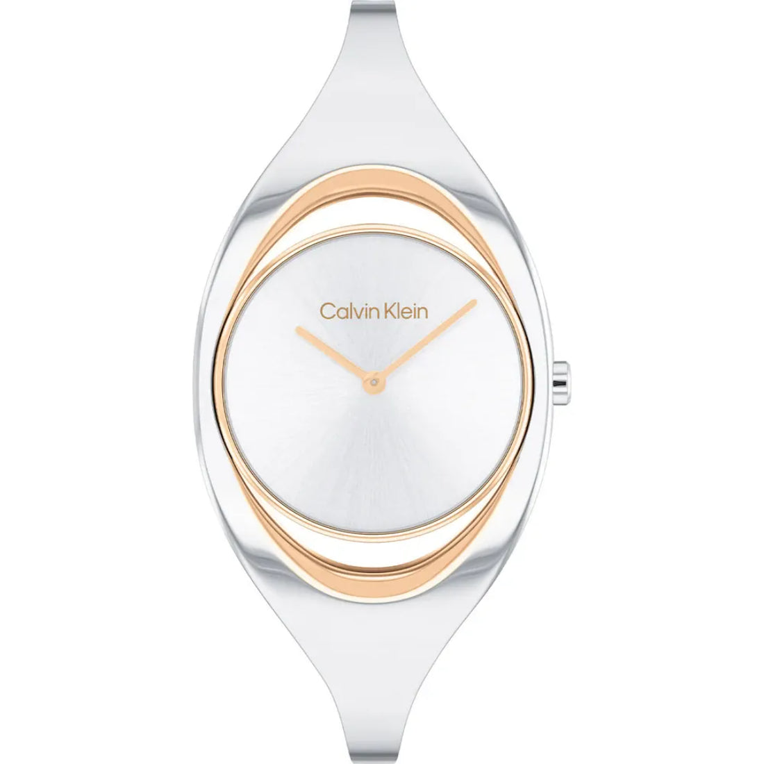 Calvin Klein Elation Collection Women's Silver-tone Bracelet Quartz Watch - 25200424