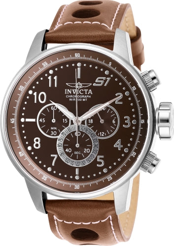 Invicta Men's 25726 S1 Rally  Quartz Chronograph Brown Dial Watch