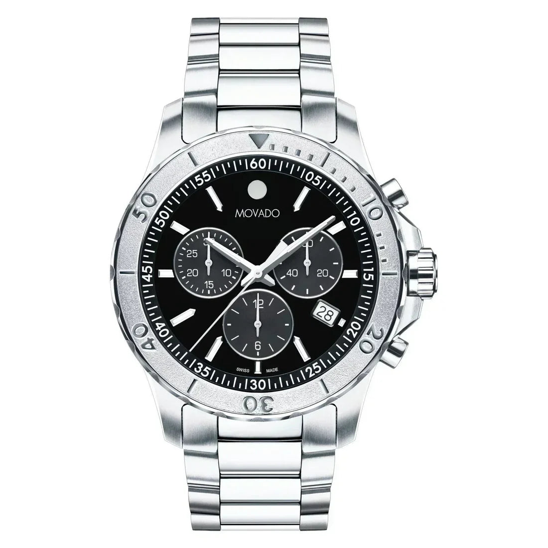 Movado Series 800 Active Sport Men's Black Dial Quartz Watch 2600171