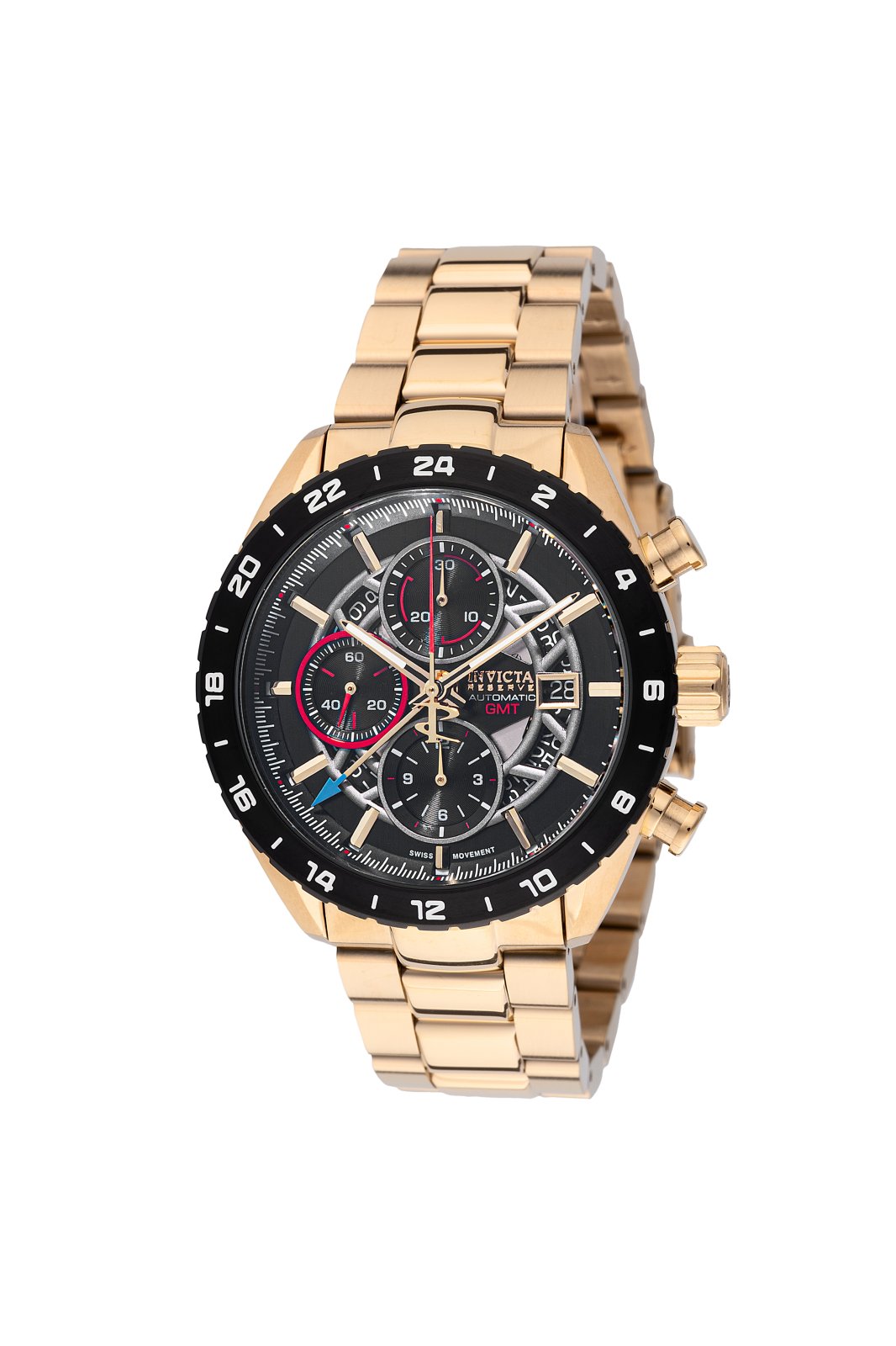 Invicta Men's 49232 Reserve Automatic Chronograph Black Dial Watch