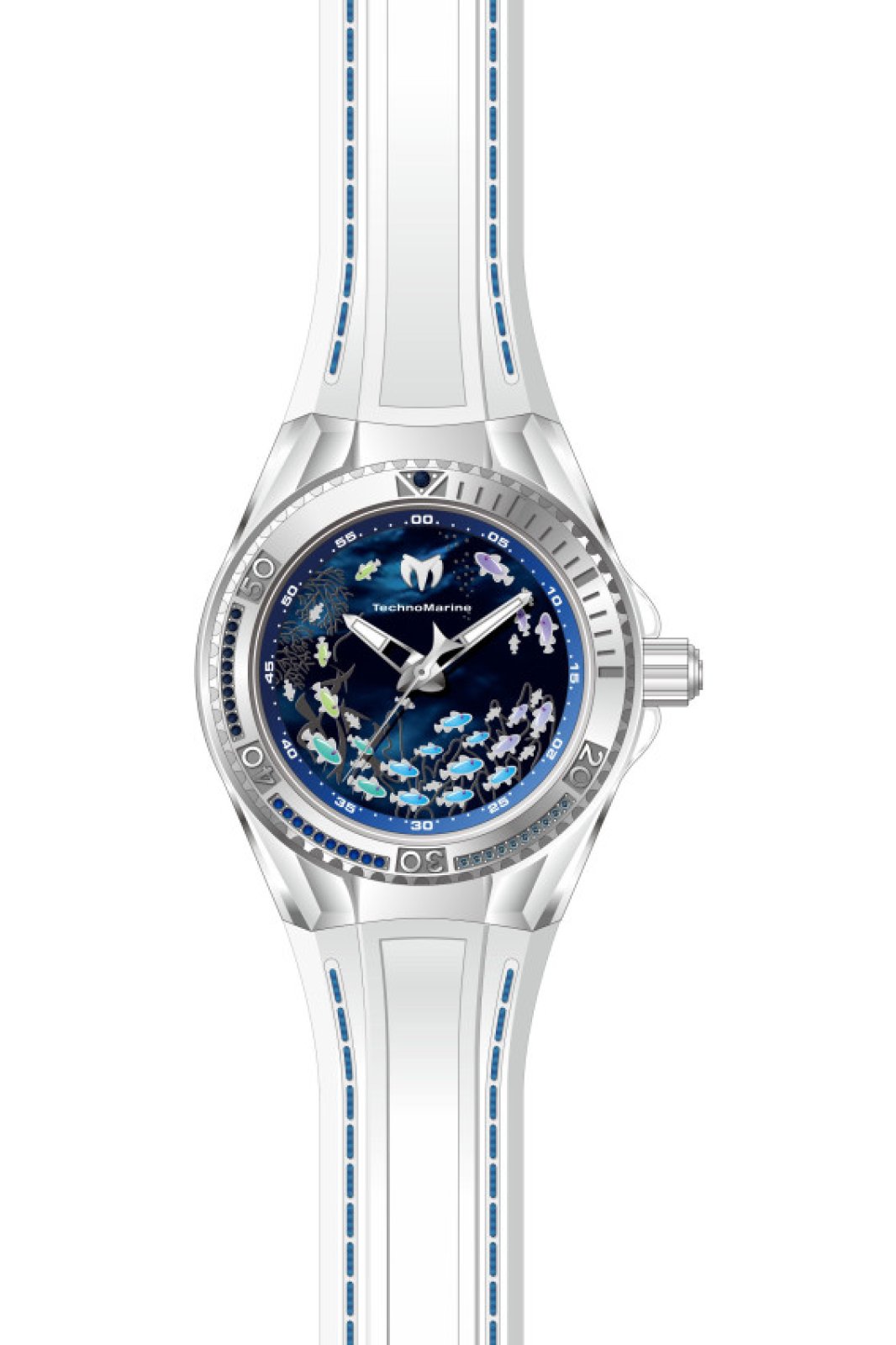 Technomarine Women's TM-125007 Cruise Quartz PC21 Blue Dial Watch