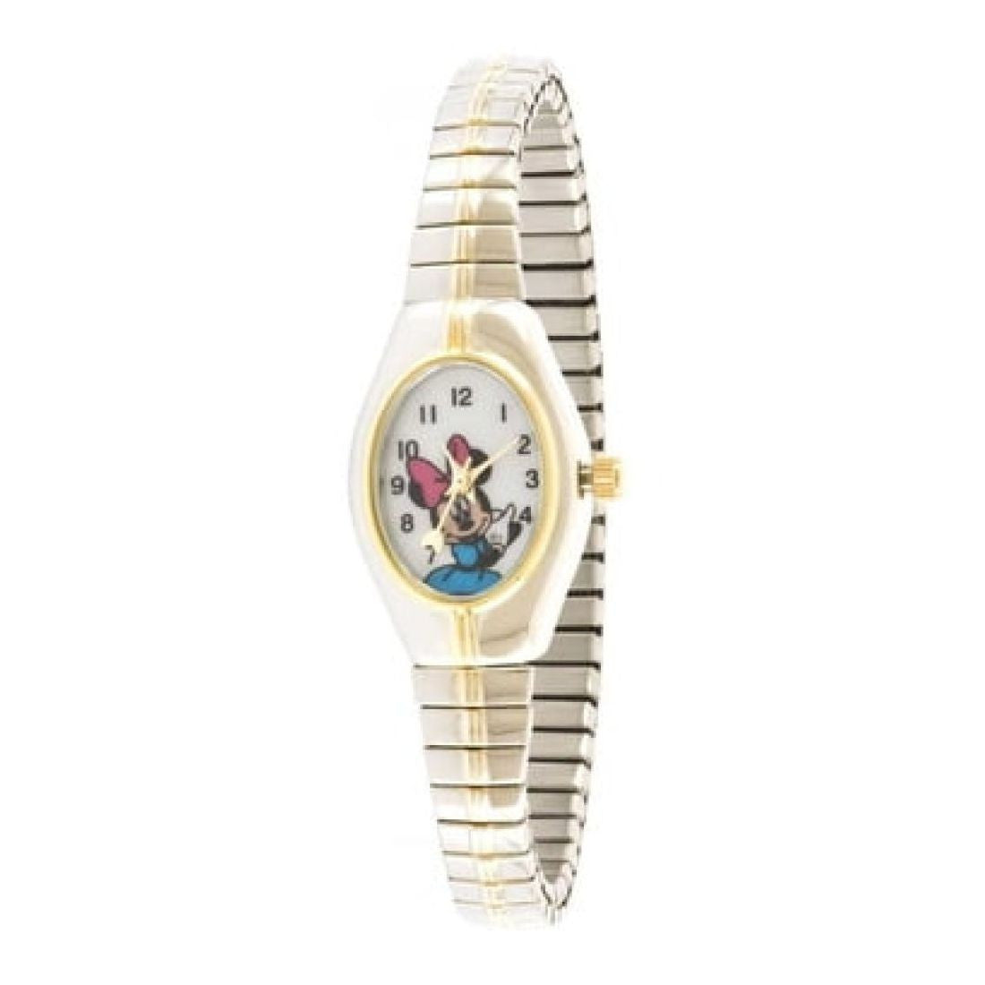 Disney Disney Character Collection Women's Two-tone/Silver and Gold-tone Bracelet Quartz Watch - MCK625