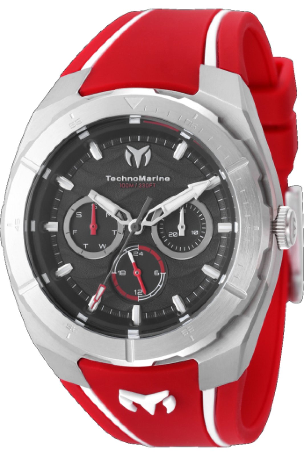 Technomarine Men's TM-125017 Cruise Quartz VH63 Black Dial Watch