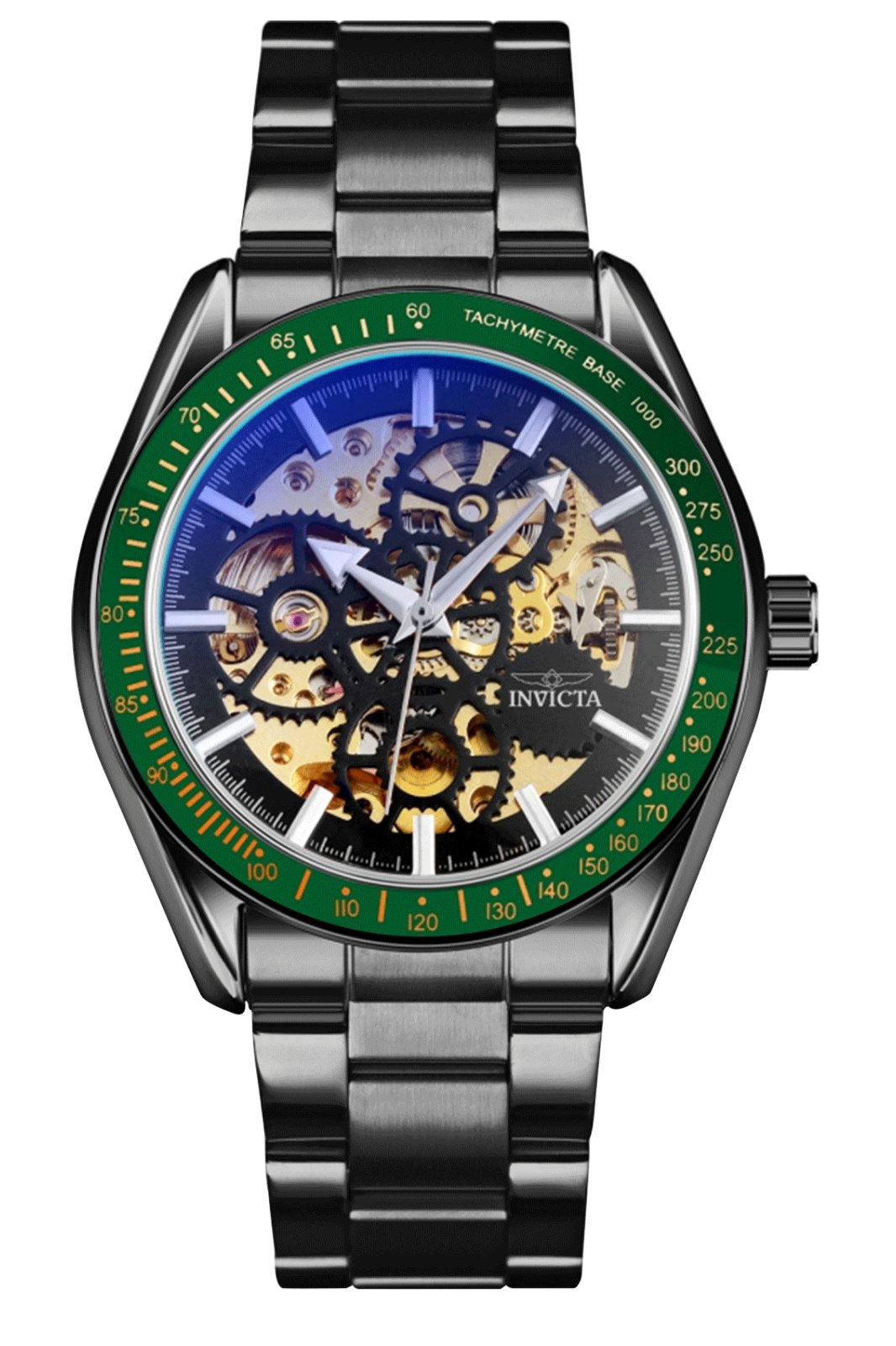 Invicta Men's 69504 Objet D Art Automatic SK008 Black Dial Watch