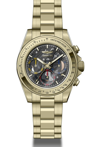 Invicta Men's 50272 Speedway Quartz VD54 Black Dial Watch