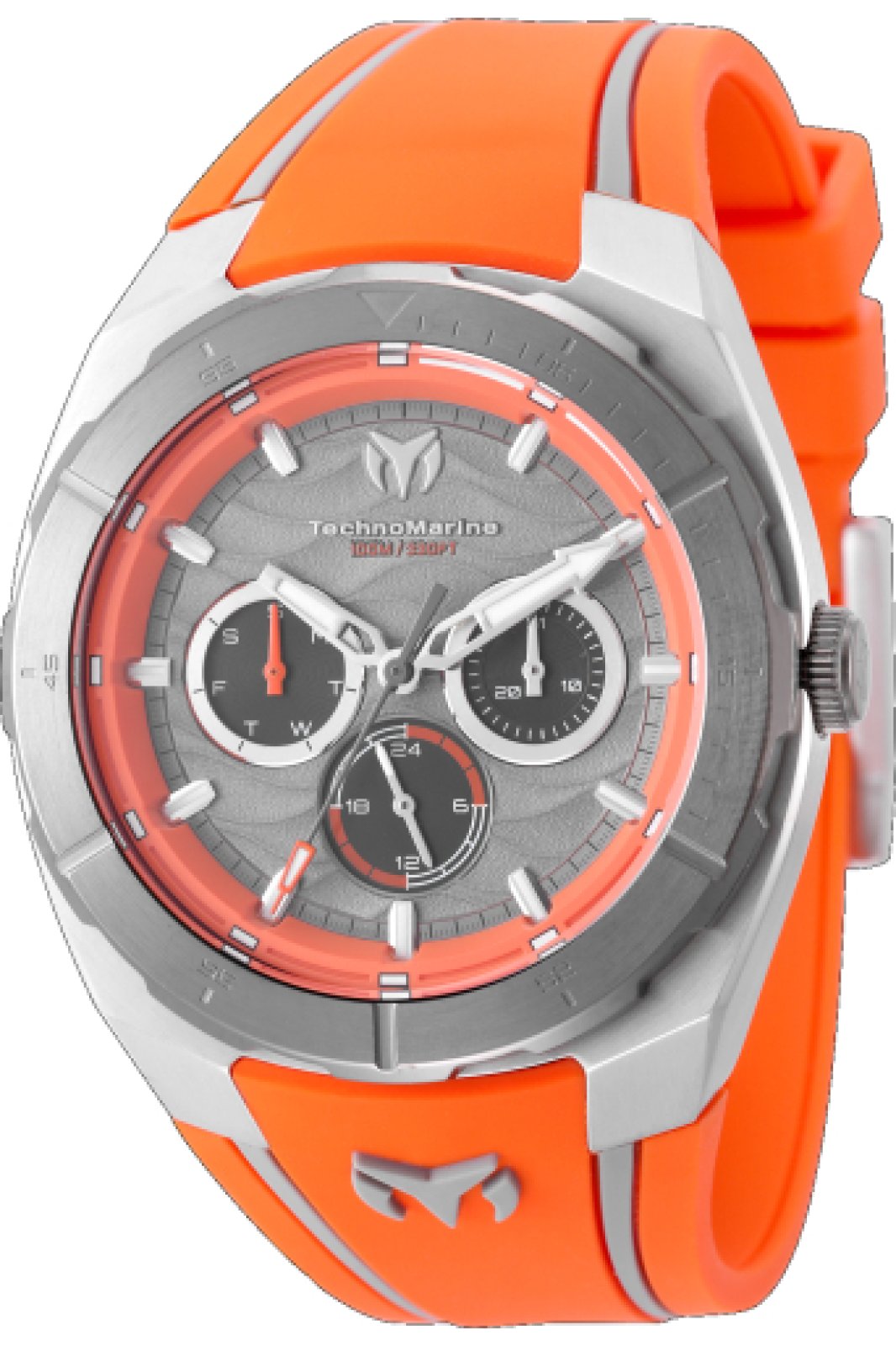 Technomarine Men's TM-125018 Cruise Quartz VH63 Red, Grey, Black Dial Watch