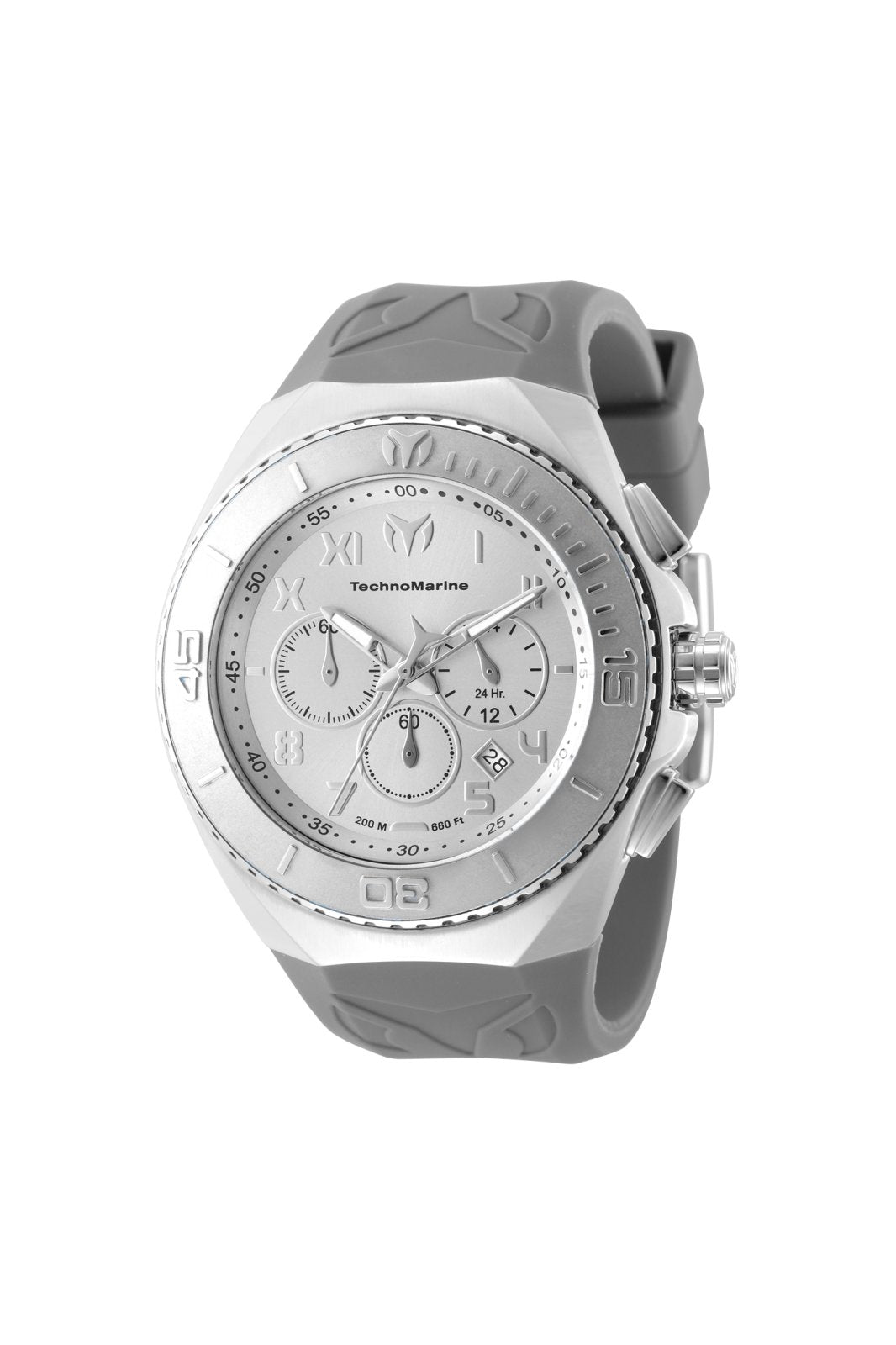 Technomarine Men's TM-225001 Manta Quartz VD53 Silver Dial Watch