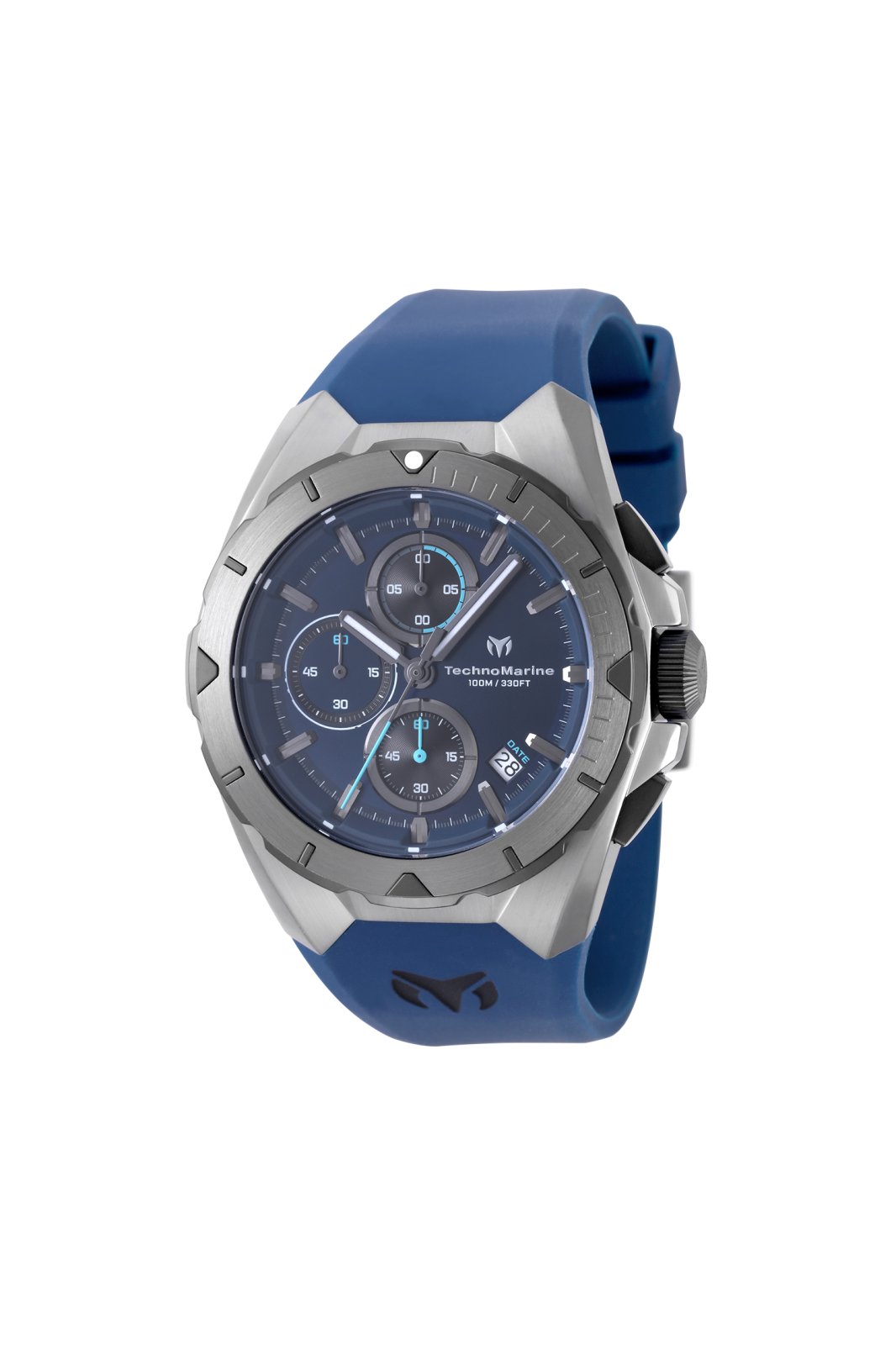 Technomarine Men's TM-318138 OCEAN Quartz VD57 Dark Blue Dial Watch