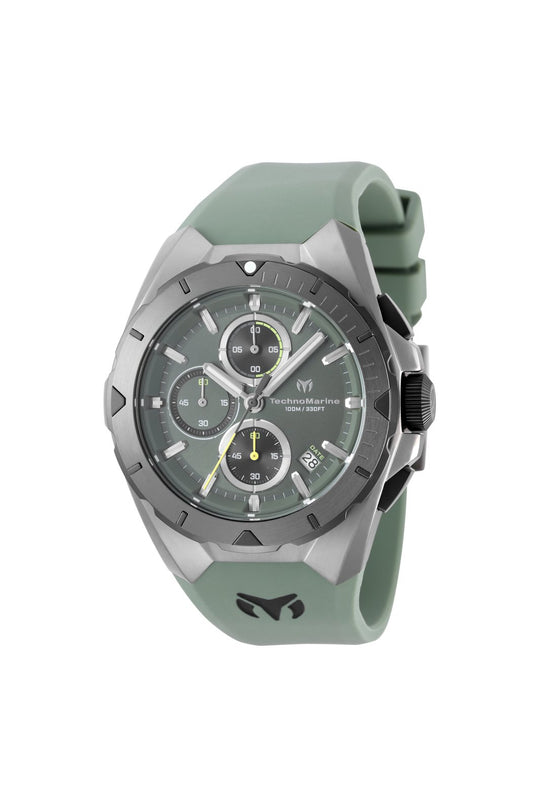 Technomarine Men's TM-318139 OCEAN Quartz VD57 Olive Green Dial Watch