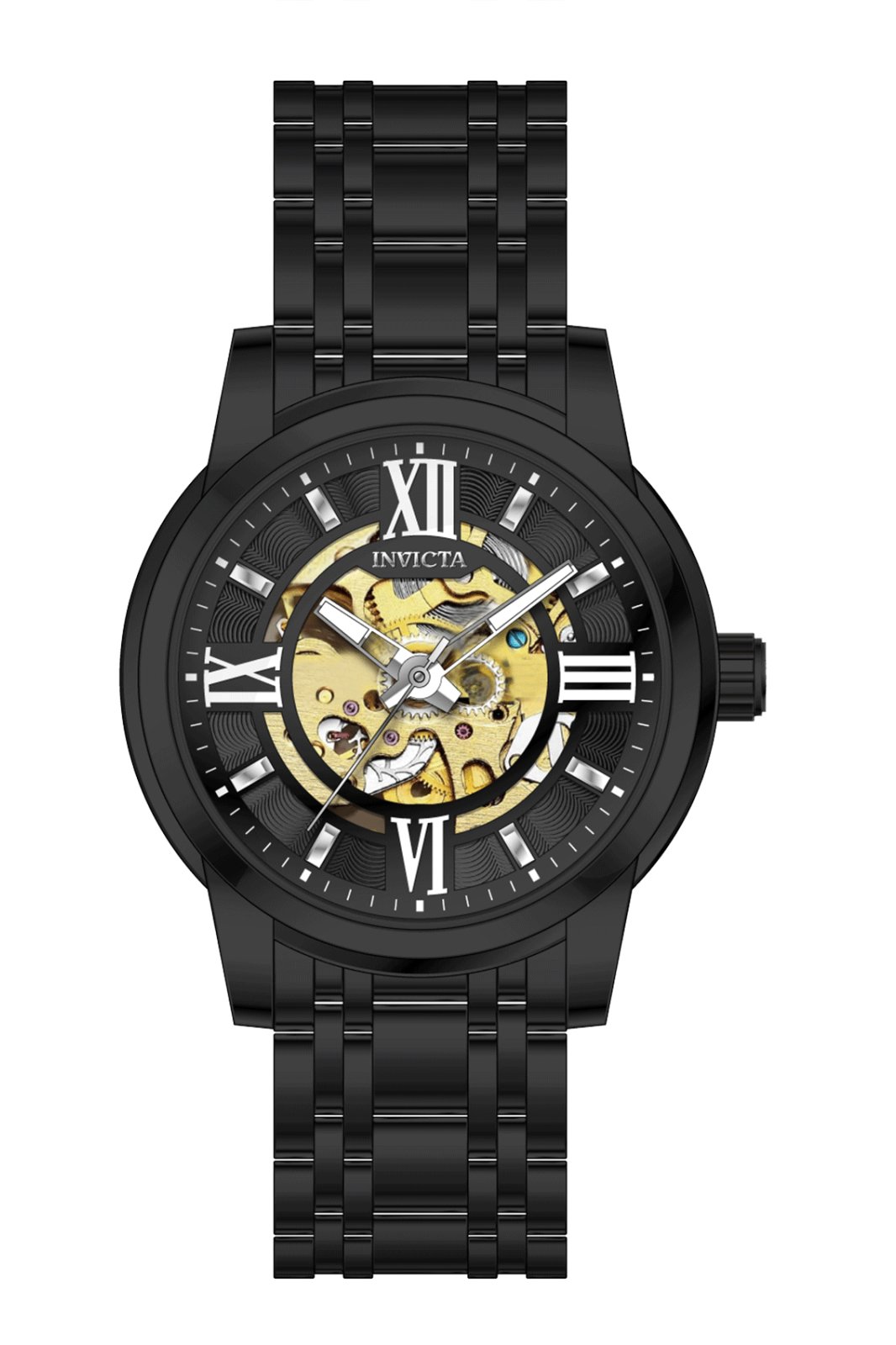 Invicta Men's 69507 Objet D Art Automatic MG11 Black Dial Watch