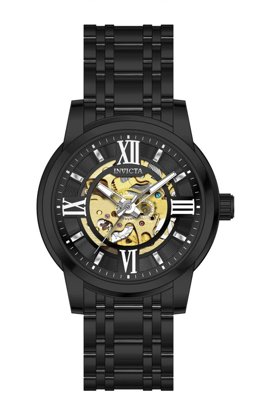 Invicta Men's 69507 Objet D Art Automatic MG11 Black Dial Watch