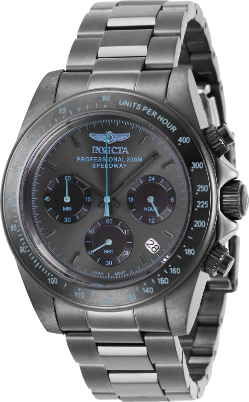 Invicta Men's 27772 Speedway Quartz Chronograph Gunmetal Dial Watch
