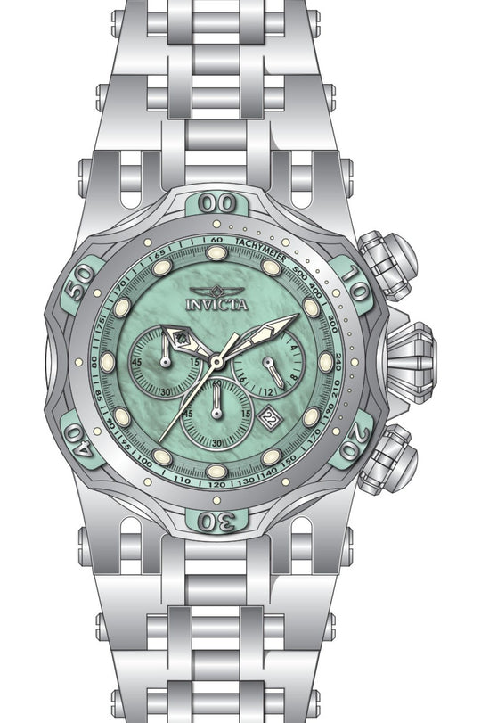 Invicta Men's 49166 Fusion Quartz VD53 Light Blue Dial Watch