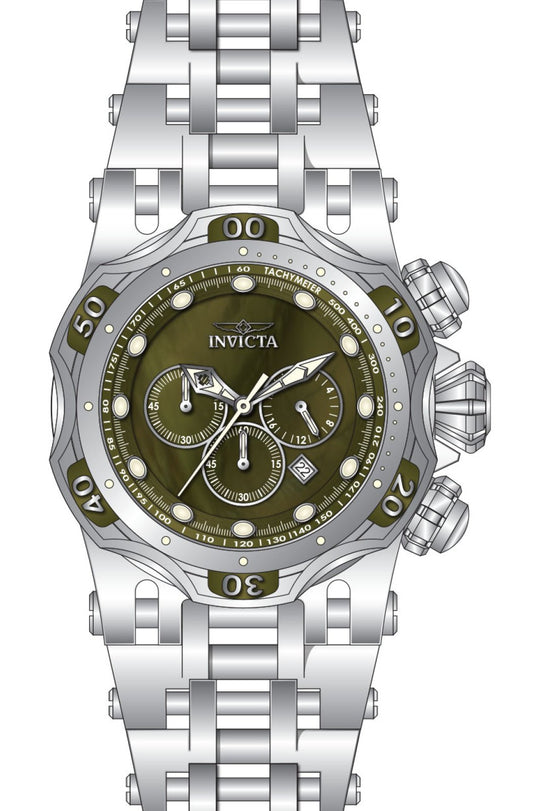 Invicta Men's 49170 Fusion Quartz VD53 Olive Green Dial Watch