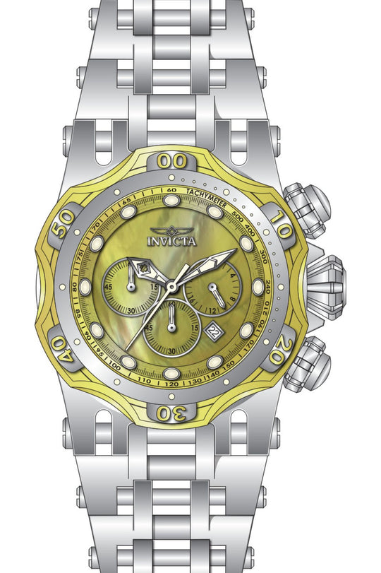 Invicta Men's 49171 Fusion Quartz VD53 Gold Dial Watch